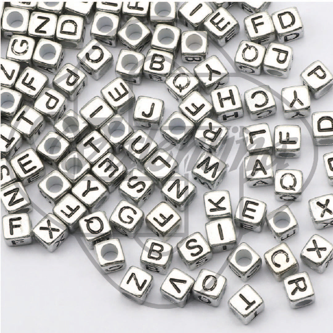 Acrylic Alphabetic Charms