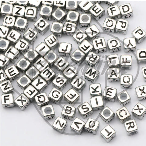 Acrylic Alphabetic Charms