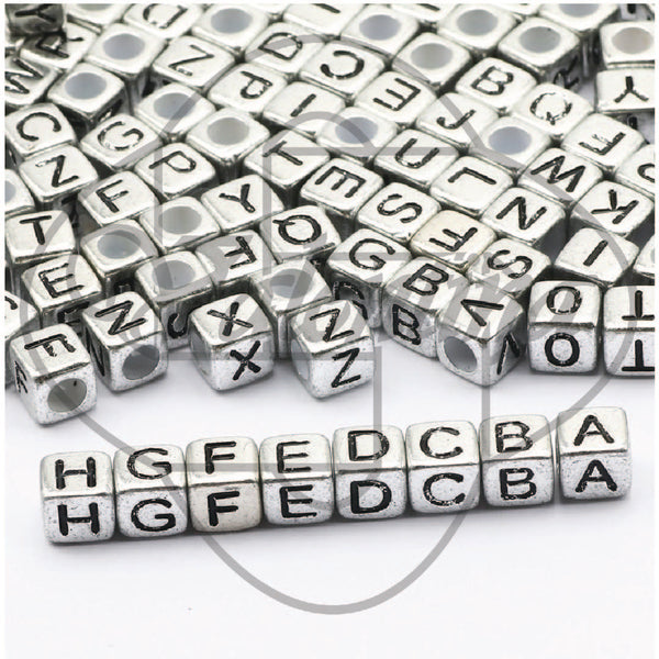Acrylic Alphabetic Charms